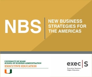 University of Miami – Coral Gables-FL, USA / Presencial – en Español | NBS – New Business Strategies for the Americas
