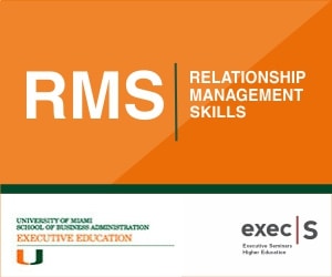 University of Miami – Coral Gables-FL, USA / Presencial – en Español | RMS – Relationship Management Skills for Financial Advisors